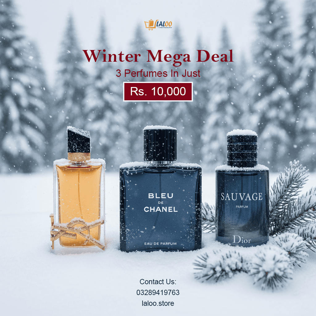 . Winter Mega Perfume Offer – 3 for 10,000 - Laloo.store