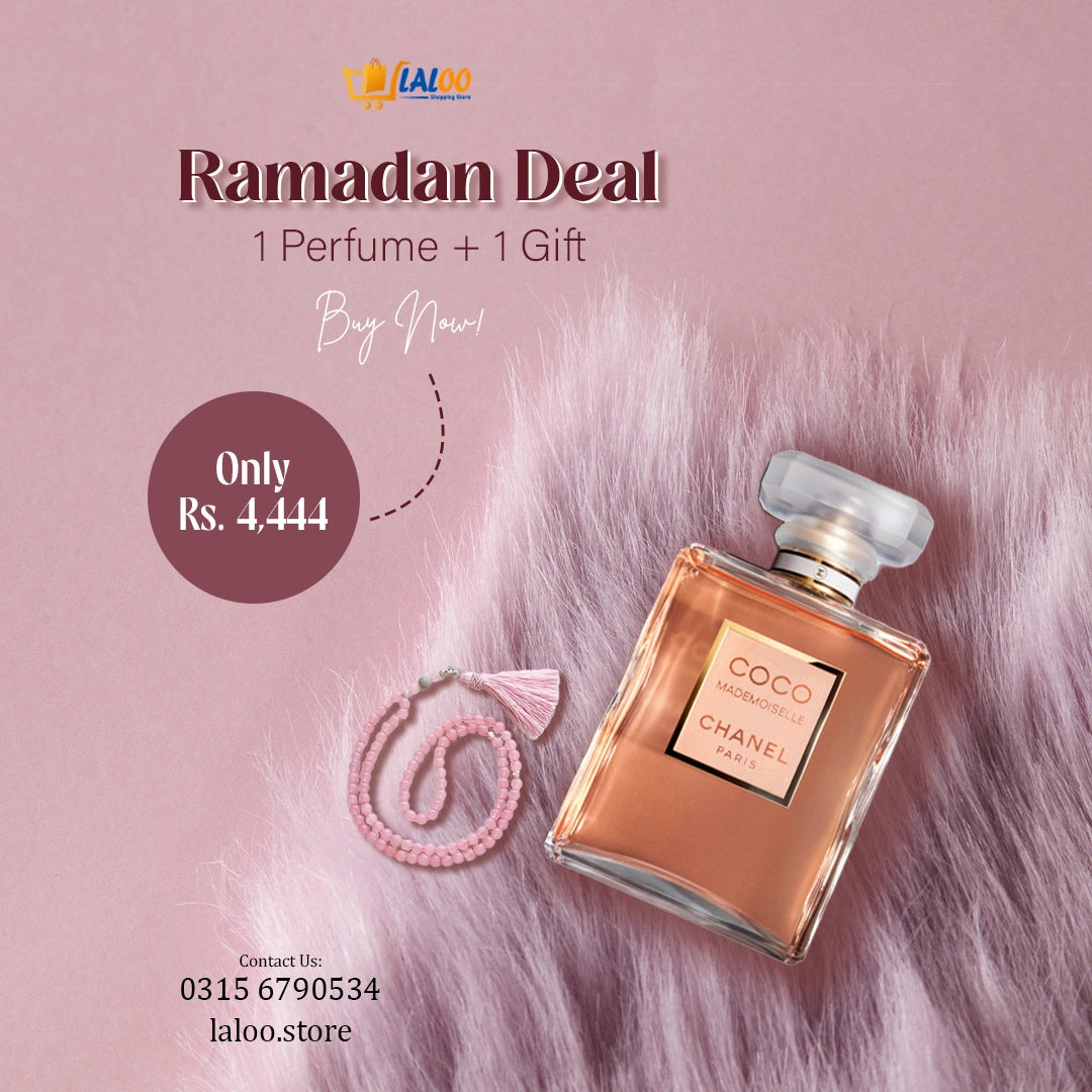 Ramadan Special Deal: 1 Perfume + 1 Free Gift! 🌙✨