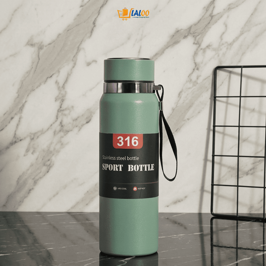 Stainless Steel Insulated Sport Water Bottle - Laloo.store
