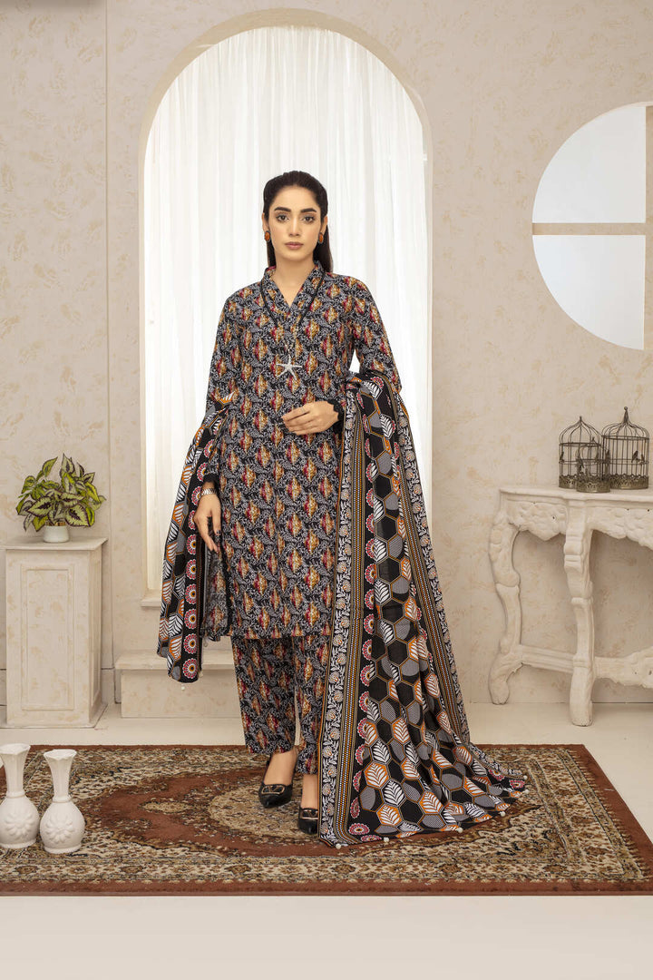 Unstiched Wool Printed 3 Piece - Laloo.store