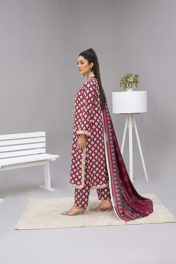 Unstiched Wool Printed 3 Piece (Copy) - Laloo.store