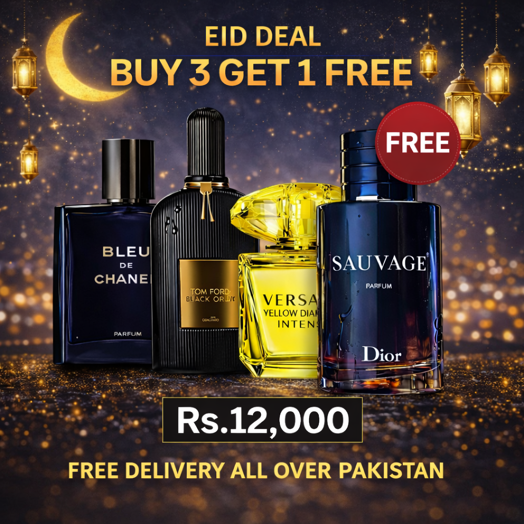 Eid Luxury Perfume Mega Bundle – Buy 3 Get 1 FREE - Laloo.store