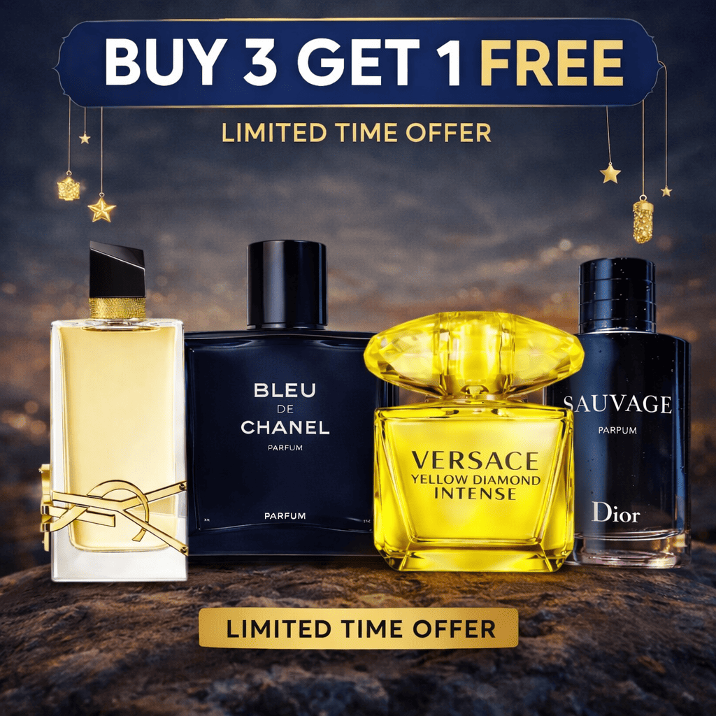 Eid Luxury Perfume Bundle – Buy 3 Get 1 FREE | Limited Time Offer - Laloo.store