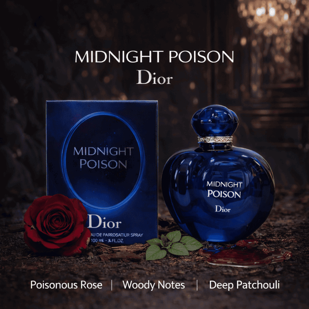 Midnight Poison Eau de Parfum - Luxury Fragrance for Women - Laloo.store