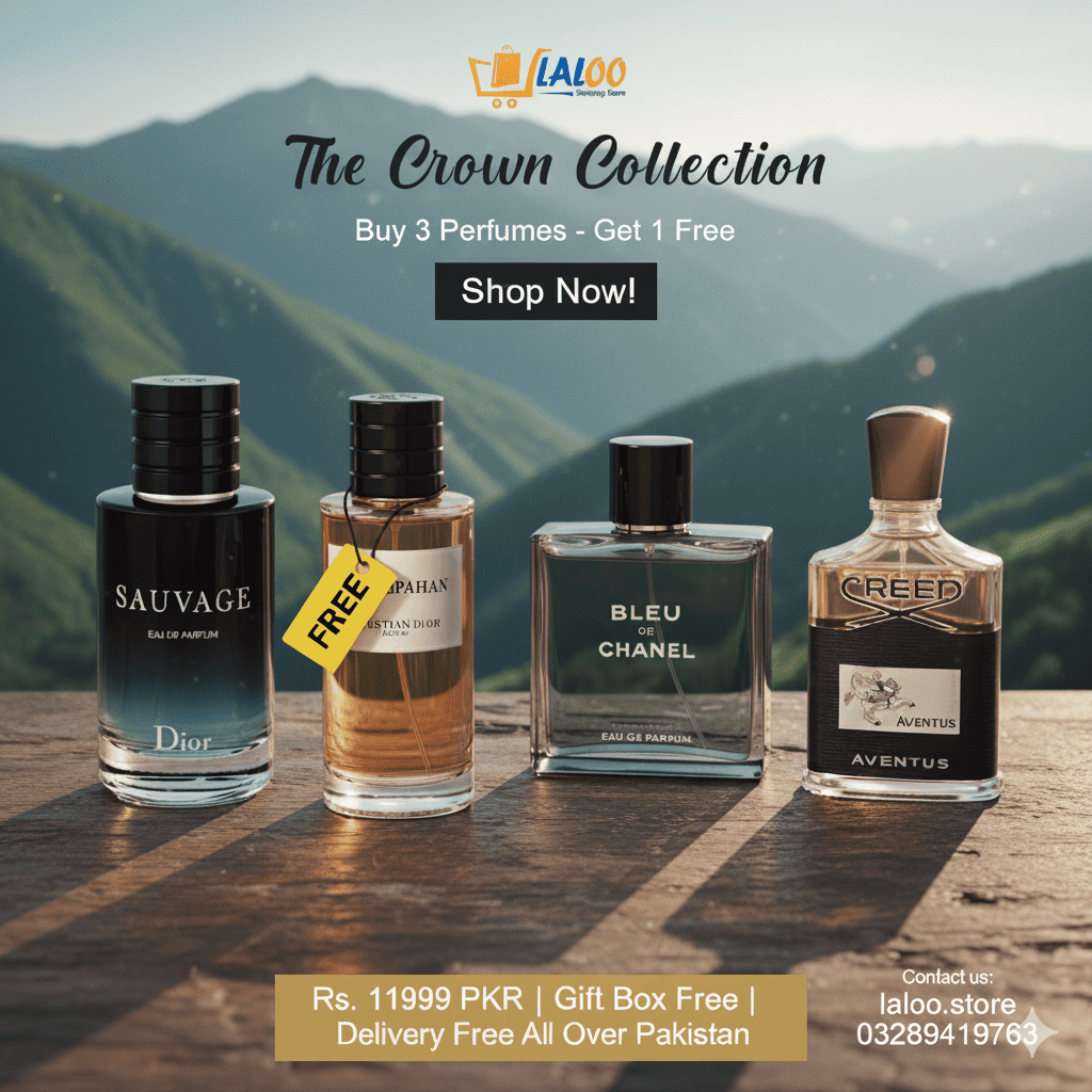 ✨ Laloo Store Premium 3+1 Perfume Bundle – 11.11 Special Offer - Laloo.store
