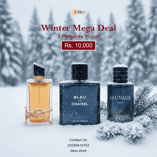 . Winter Mega Perfume Offer – 3 for 10,000 - Laloo.store